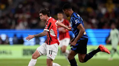 مباراة إنتر ضد ميلان في كأس السوبر الإيطالي