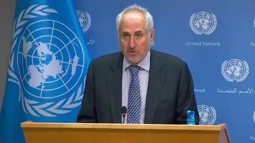 المتحدث باسم الأمم المتحدة، ستيفان دوجاريك