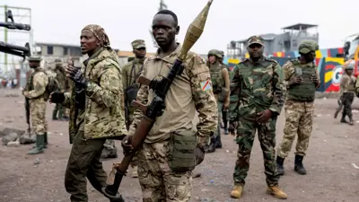 مسلحون من حركة إم23