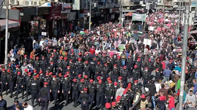 من مسيرة سابقة في الأردن