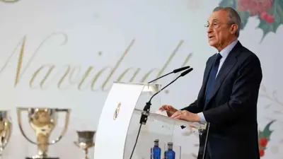 فلورنتينو بيريز رئيس ريال مدريد