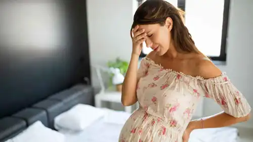 سيدة حامل (تعبيرية)