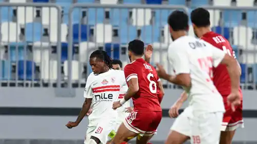 فريق الزمالك أمام مودرن سبورت