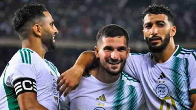 رياض محرز وحسام عوار