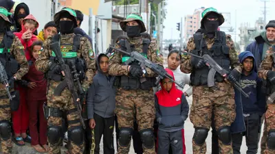 عناصر من حماس في غزة