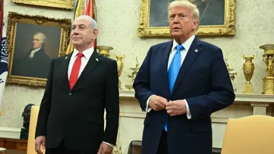 نتنياهو وترامب 