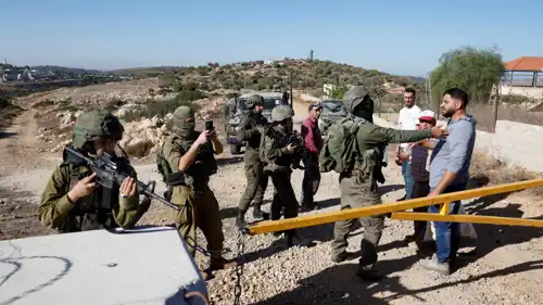 قوات إسرائيلية في الضفة الغربية