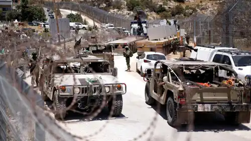 قوات إسرائيلية على الحدود مع سوريا