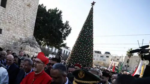 احتفالات عيد الميلاد في بيت لحم