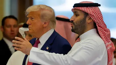 محمد بن سلمان ودونالد ترامب