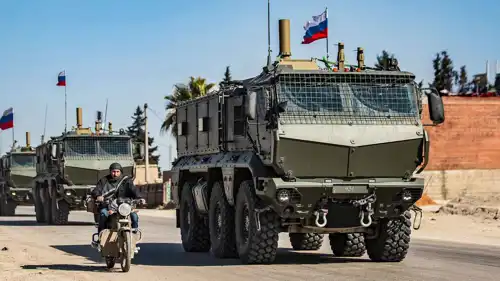 قوات روسية في القامشلي