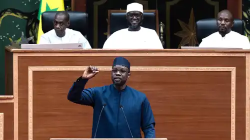  رئيس الوزراء السنغالي عثمان سونكو