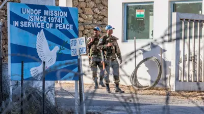 جنود من قوات أندوف في الجولان