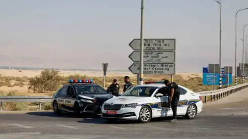 قوات إسرائيلية على جسر اللنبي عقب العملية