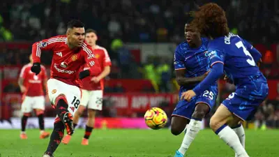 مباراة مانشستر يونايتد وتشيلسي في الدوري الإنجليزي