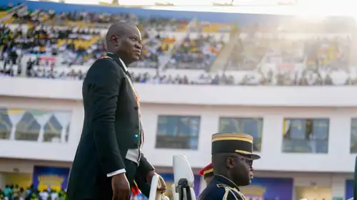 رئيس الغابون بريس أوليغي نغيما