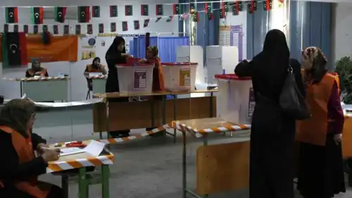 من انتخابات ليبية سابقة