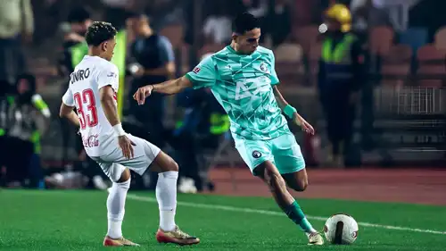 مباراة الزمالك وبيراميدز في الدوري المصري