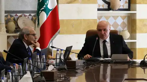 الرئيس اللبناني جوزيف عون ورئيس الوزراء نواف سلام