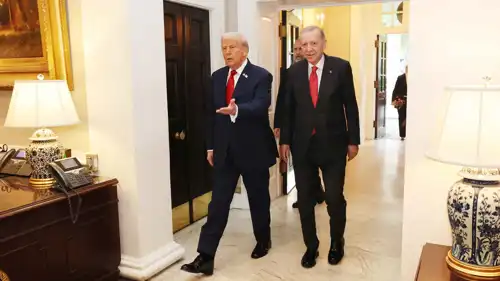 لقاء سابق بين ترامب وأردوغان في البيت الأبيض