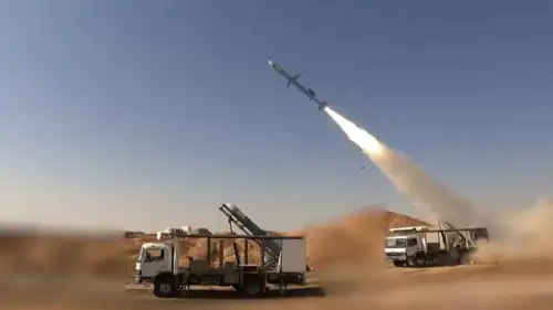 تدريبات صاروخية للحرس الثوري الإيراني