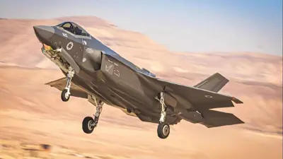 مقاتلة إسرائيلية من طراز f-35