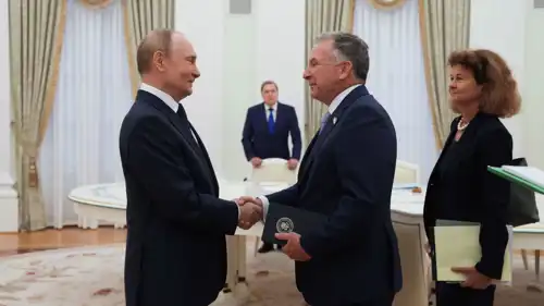الرئيس الروسي يستقبل المبعوث الأمريكي ويتكوف