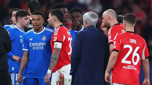 ريال مدريد وبنفيكا مباراة تثير المزيد من الجدل