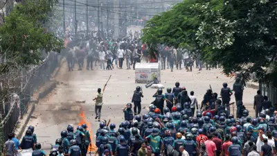 مظاهرات في بنغلاديش