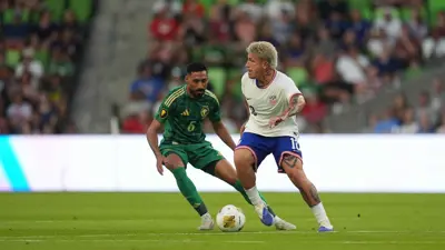مباراة الولايات المتحدة والسعودية في الكأس الذهبية