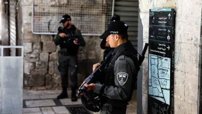 عناصر من الشرطة الإسرائيلية