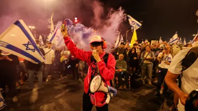 عائلات الرهائن الإسرائيليين تحتج ضد حكومة نتنياهو