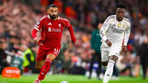 محمد صلاح في مواجهة ريال مدريد 