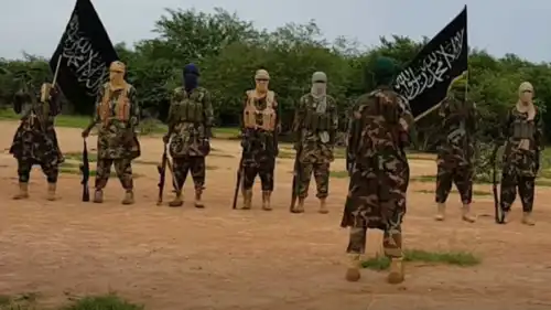 عناصر من جماعة "نصرة الإسلام والمسلمين" المسلحة