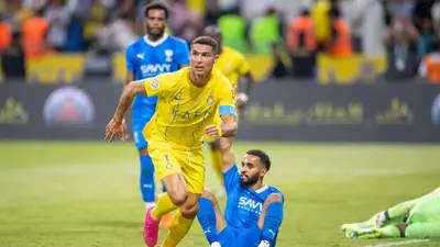 رونالدو في مباراة سابقة أمام الهلال