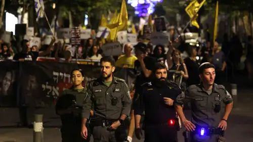 مظاهرات في تل أبيب