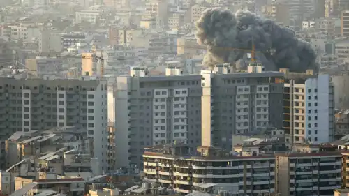 من استهداف إسرائيلي في بيروت