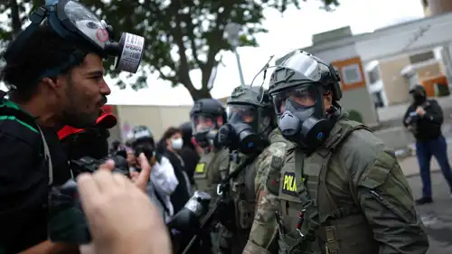 احتجاجات أمام مقر إدارة الهجرة والجمارك في بورتلاند