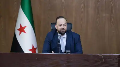  وزير الإعلام السوري حمزة المصطفى