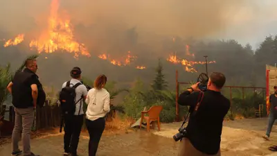 حرائق اللاذقية 