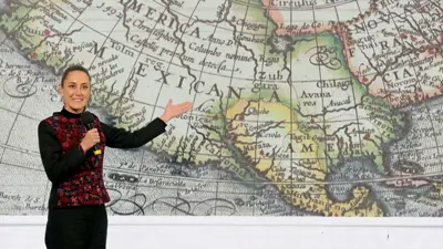 رئيسة المكسيك كلوديا شينباوم 