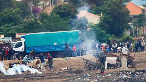 الاحتجاجات في تنزانيا