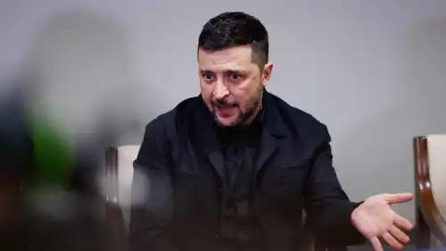 الرئيس الأوكراني زيلينسكي