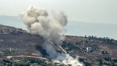 قصف إسرائيلي على قرية الخيام جنوب لبنان