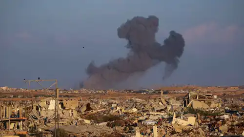 غارة إسرائيلية في قطاع غزة