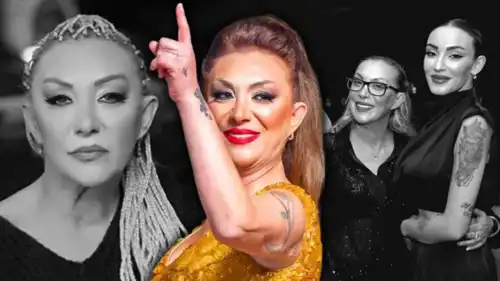 المغنية التركية غللو وابنتها توجيان أولكيم