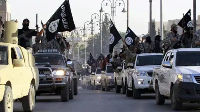 عناصر من تنظيم داعش  