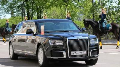 سيارة الرئيس الروسي فلاديمير بوتين "أوروس"