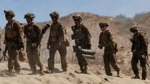 جنود أمريكيون خلال مناورات عسكرية