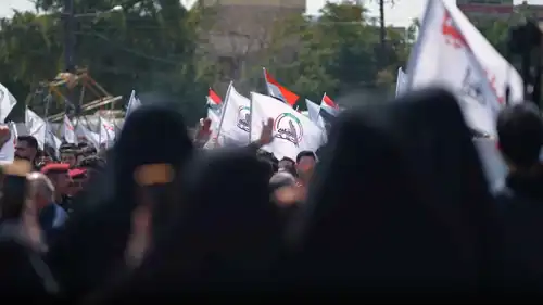 مسيرة لمناصري "الحشد الشعبي" في العراق